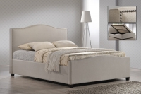 Time Living Brunswick Side Ottoman Bed in Sand Fabric